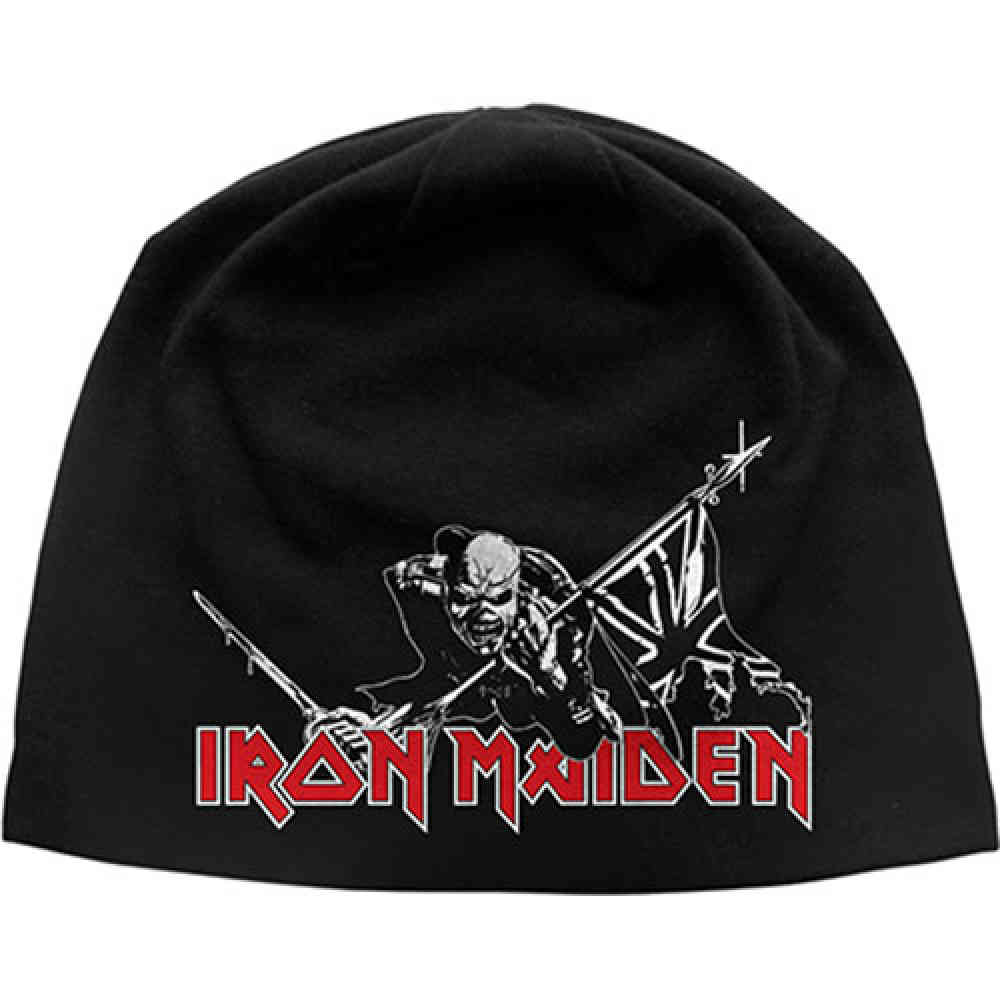 Iron Maiden - The Trooper Mütze Beanie - Schwarz
